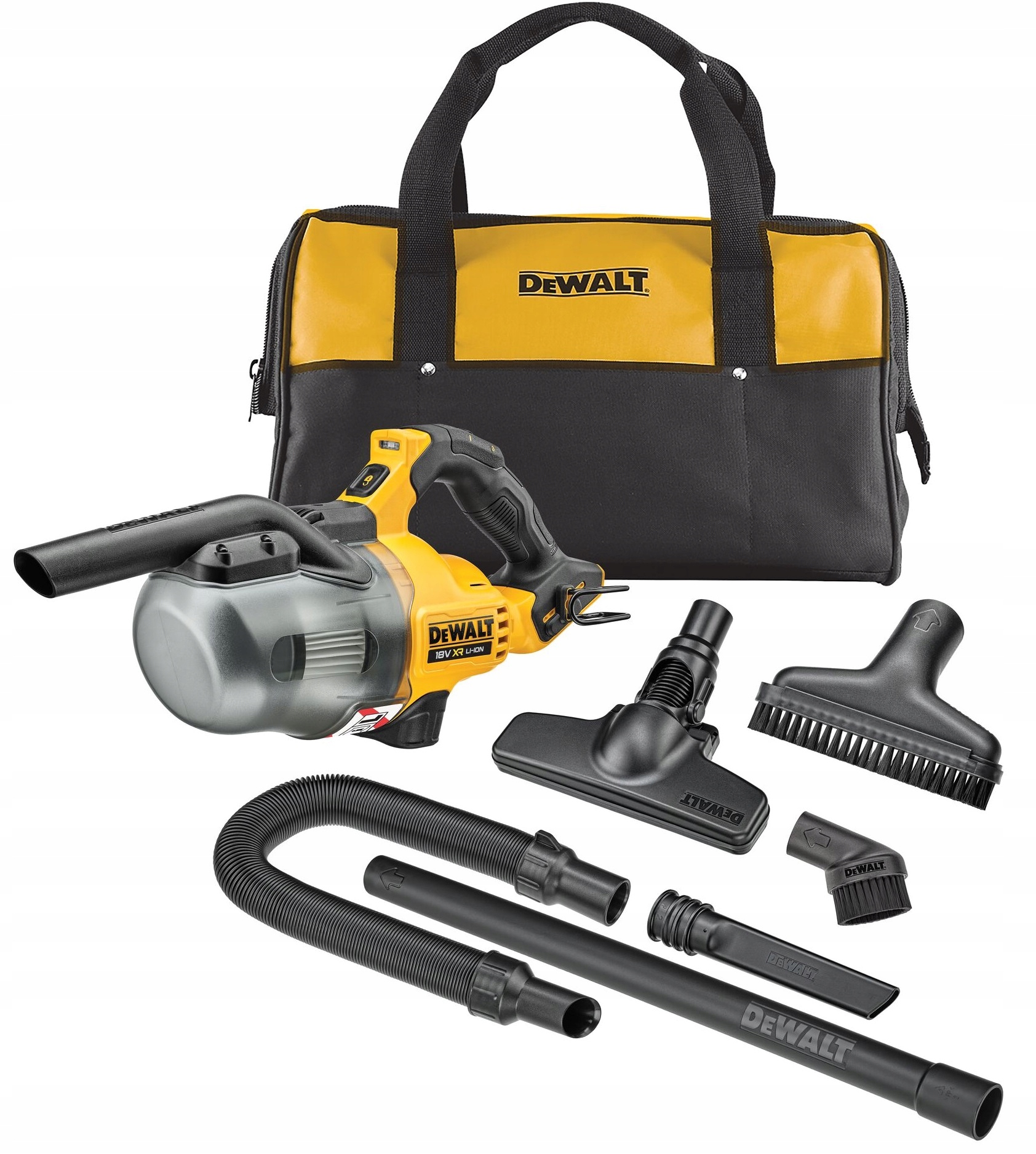 DEWALT DCV501LN BEZKÁBLOVÝ VYSÁVAČ 18V + VRECKO